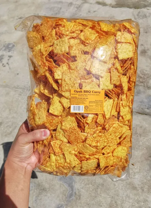 Kerepek Ubi 1kg & Kerepek Opak Ubi 1kg & Kerepek Pisang