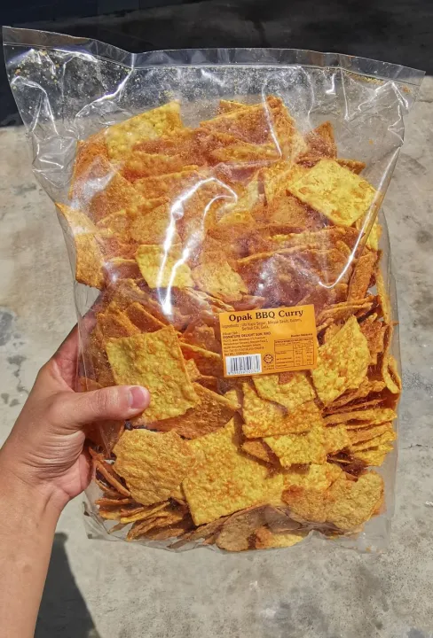 Kerepek Ubi 1kg & Kerepek Opak Ubi 1kg & Kerepek Pisang