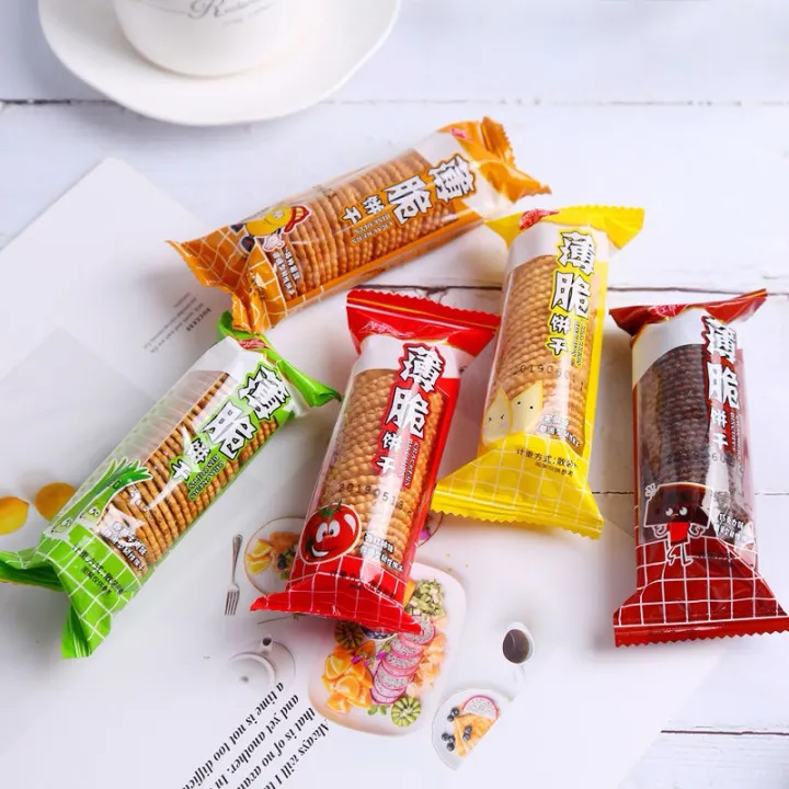迷你小薄脆饼Mini crispy biscuits早餐饼干多口味散装休闲零食巧克力multi-flavor bulk casual snack