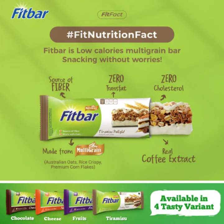 FitBar Cereal Bar / Crispy Rice Bar 20g / 22g