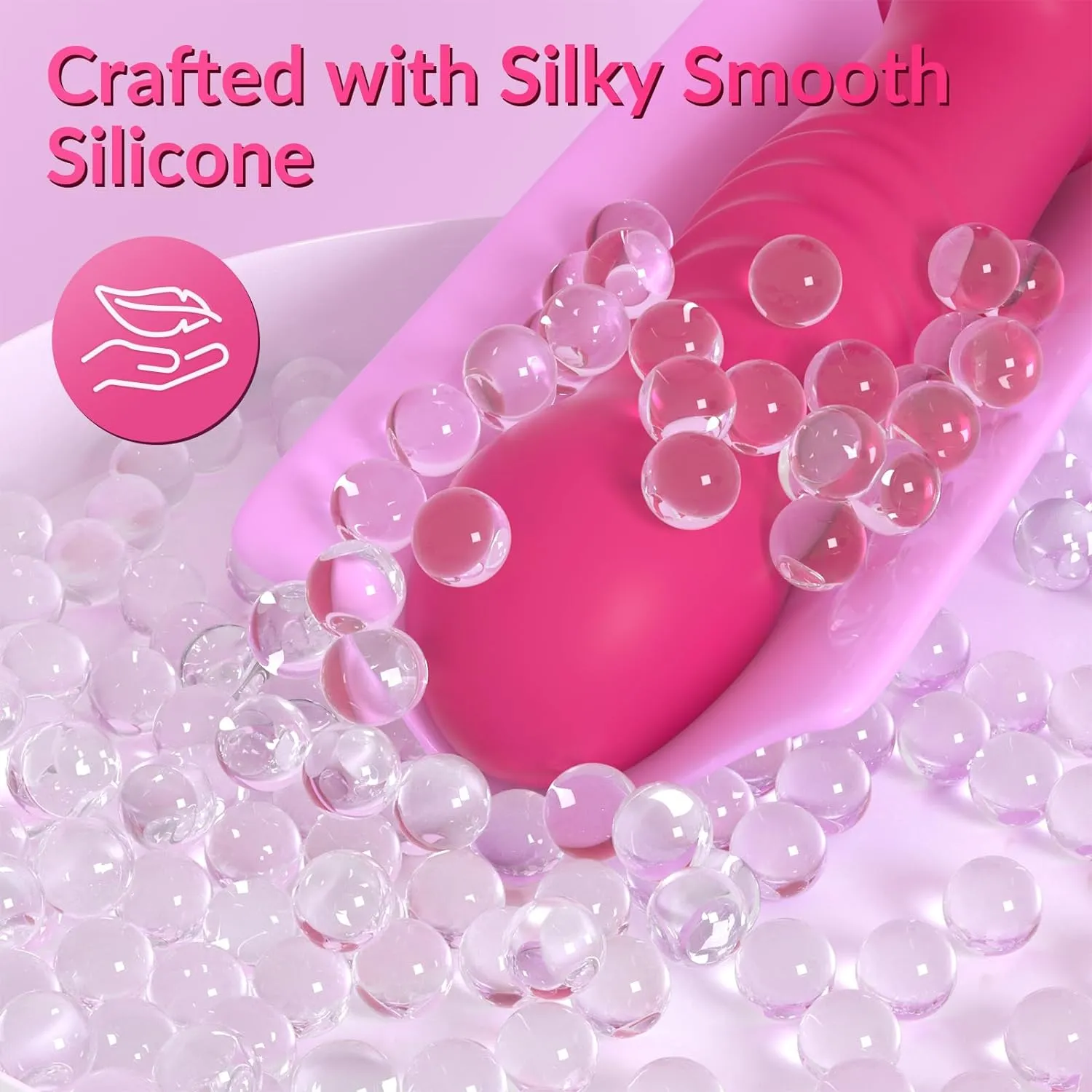 2-In-1 App Software Control Stimulation vibtrator toy sex Dild0 for women