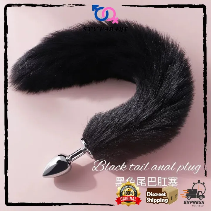 Tail Butt Plug Stainless Steel Adult Sensual Toy