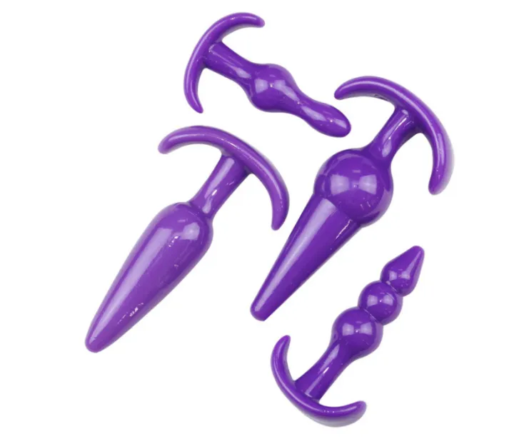 [ Local Ready Stocks ] 10pcs Ultimate Male Female Backyard Pulling Bead Butt Plug Masturbate Backdoor Couple