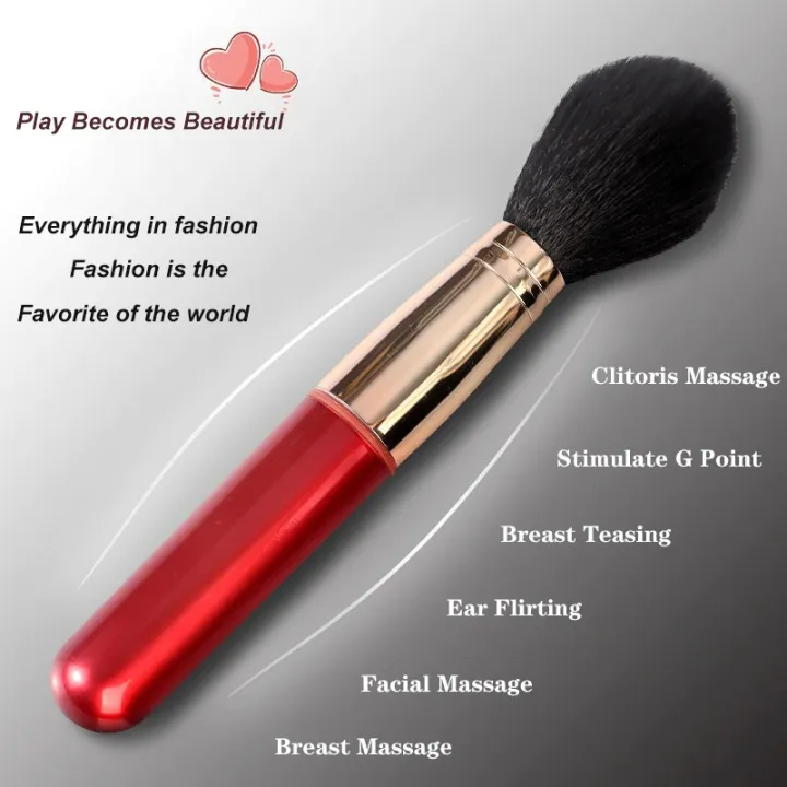 Happy House Make Up Brush Magic Wand Dildo Vibrator Mastubator Sex Toy for Women Adult Products AV Stick Body Massage Female Intimate Goods