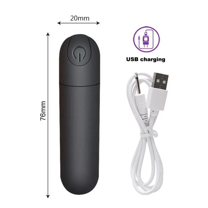 Mini Bullet Vibration Stimulator G-Spot Clitoral Sex Toys For Women USB Charge 10 Speed Vibration Rechargeable #振动棒