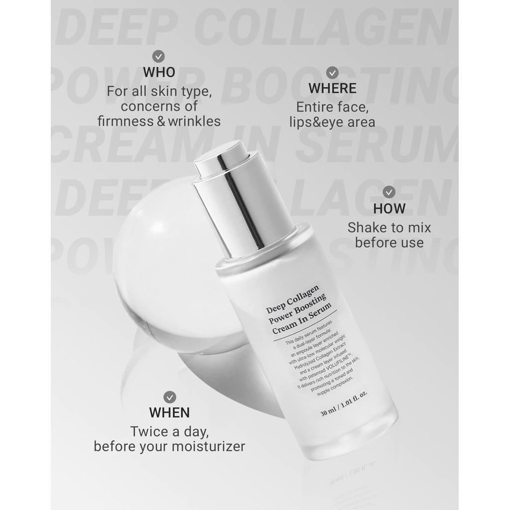 SUNGBOON EDITOR Deep Collagen Anti-wrinkle Cream In Serum (30ml)