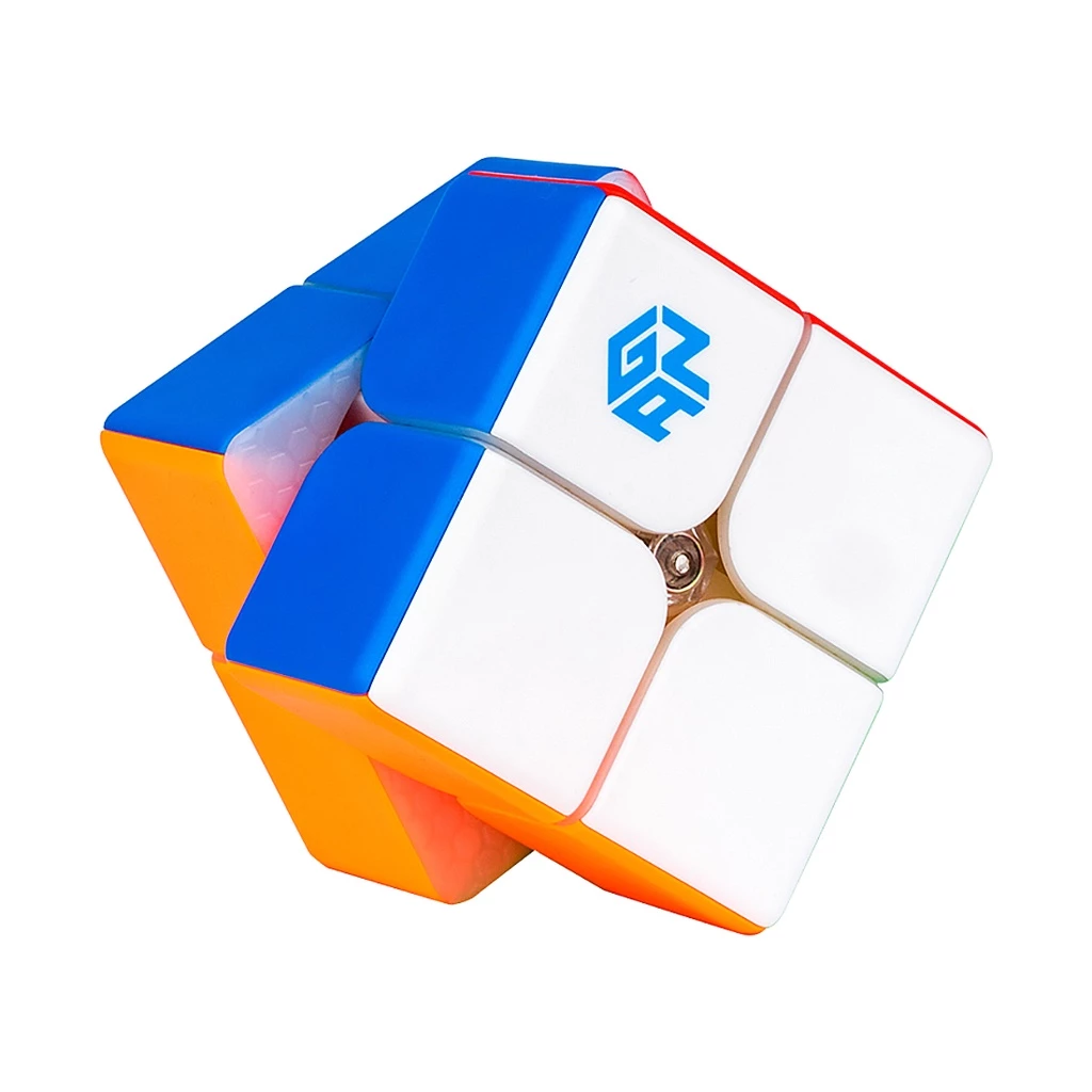 GAN 249 V2 2x2 Speed Cube Gans Mini Cube Puzzle Toy 2x2x2 Magic Cube Stickerless (49mm)
