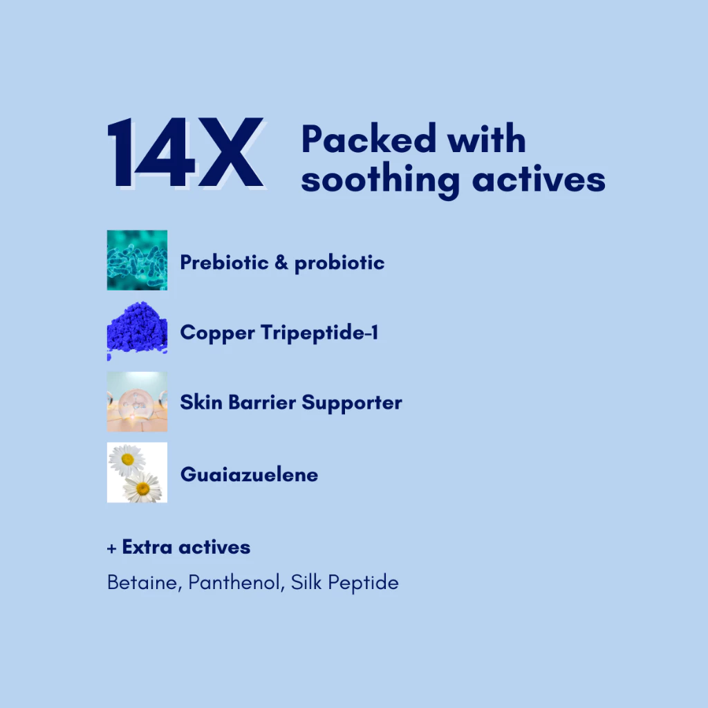 WEEDURI Beecalm Barrier Silk Moisturiser For oily acne prone skin, sensitive and damaged skin barrier