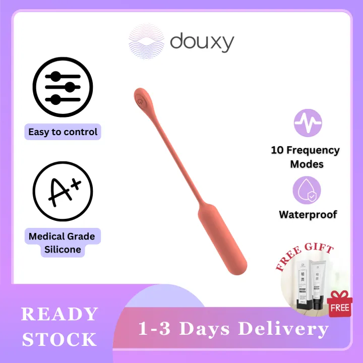 10 Vibration Modes Bullet Vibrator G Spot Vibrator Dildo Adult Women Sex Toys Orange Bullet Douxy Official 性爱成人用品自慰棒女