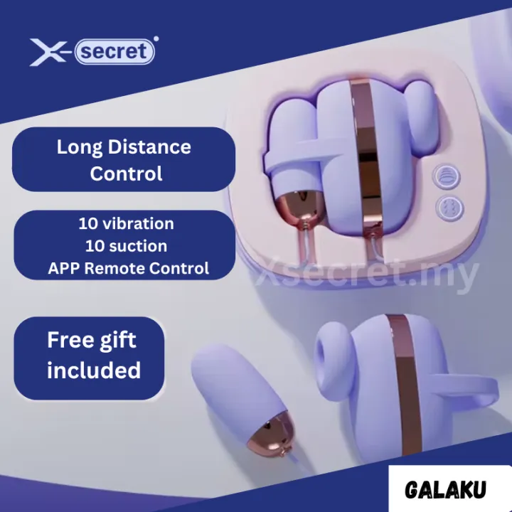 Galaku Magic Cube Vibration Suction 2 in 1 Vibrator sex toy for her vibrator for her long 震动按摩器