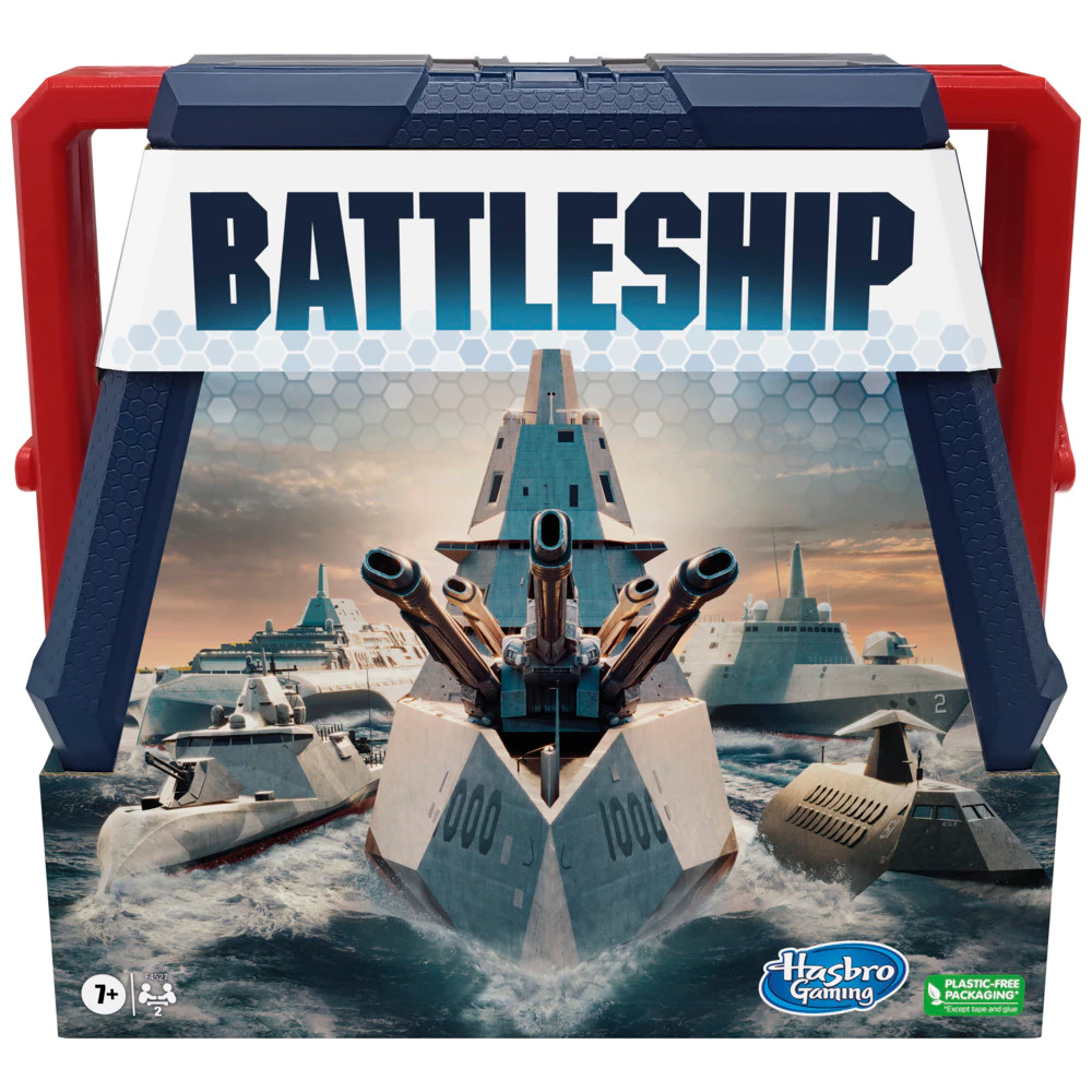 Battleship Classic Board Game | Strategy Games for Kids and Adults | Ages 7+ | 2 Players | Fun Kids Games | Family Games