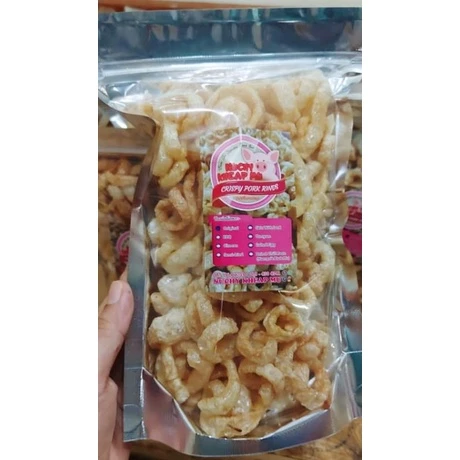 BEST SELLER‼️ ORIGINAL# Thai homemade Crispy Pork Rinds-fried crispy pork skins KETO-NON-HALAL PRODUCT(80g)