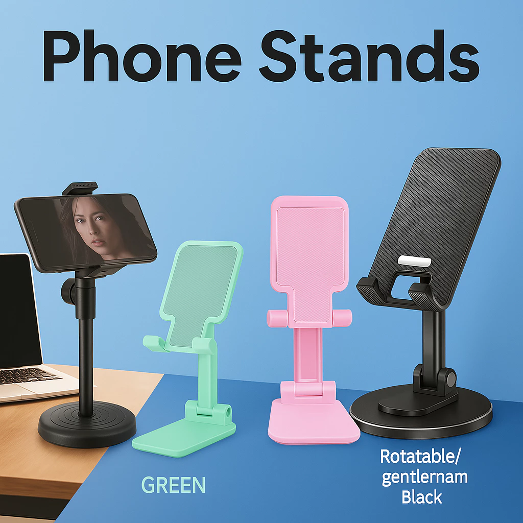 NEW Aluminum Alloy Mobile Phone Holder Material 360° Rotation Eight-term Regulation Support Tablet Stand