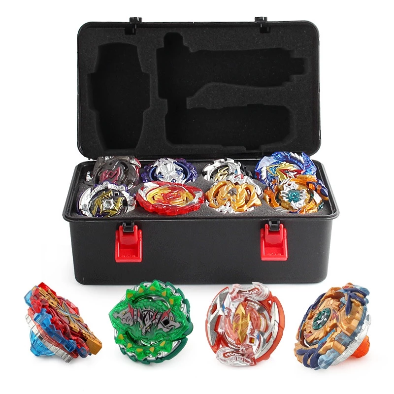 12Pcs Beyblade Burst Spinning Tops launcher Gyro Toy Set Battle Gyro Game Set Toy