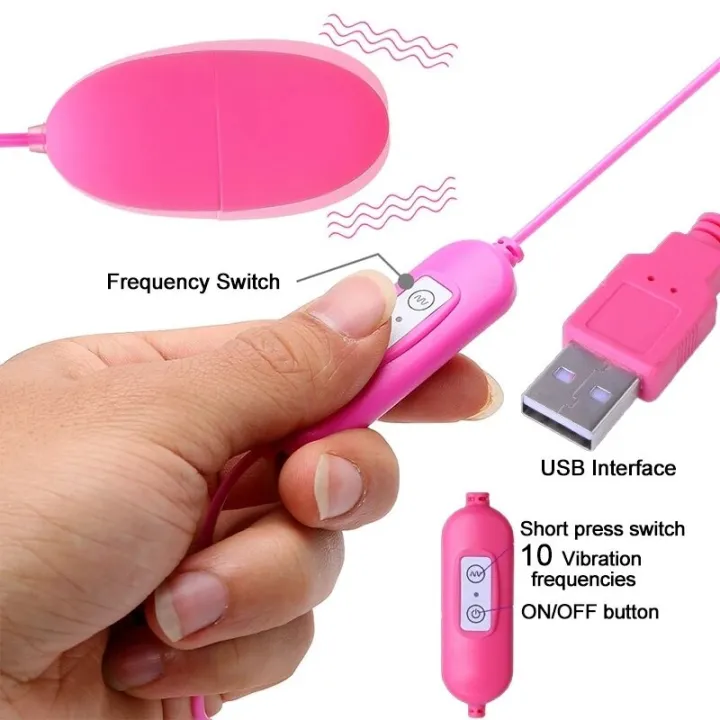 Yuebuo usb Frequency Conversion Single Jump Double Jump Remote Control Double Vibration In-line Charging Vibrating Egg Adult Sex Toys vibrator for women adult toy