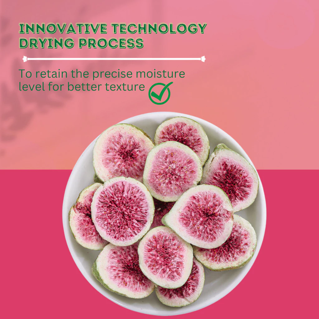 AHT Freeze Dried Fig (50g-100g-200g) Buah Rajah Beku Kering Halal Healthy Snack Dried Fruit