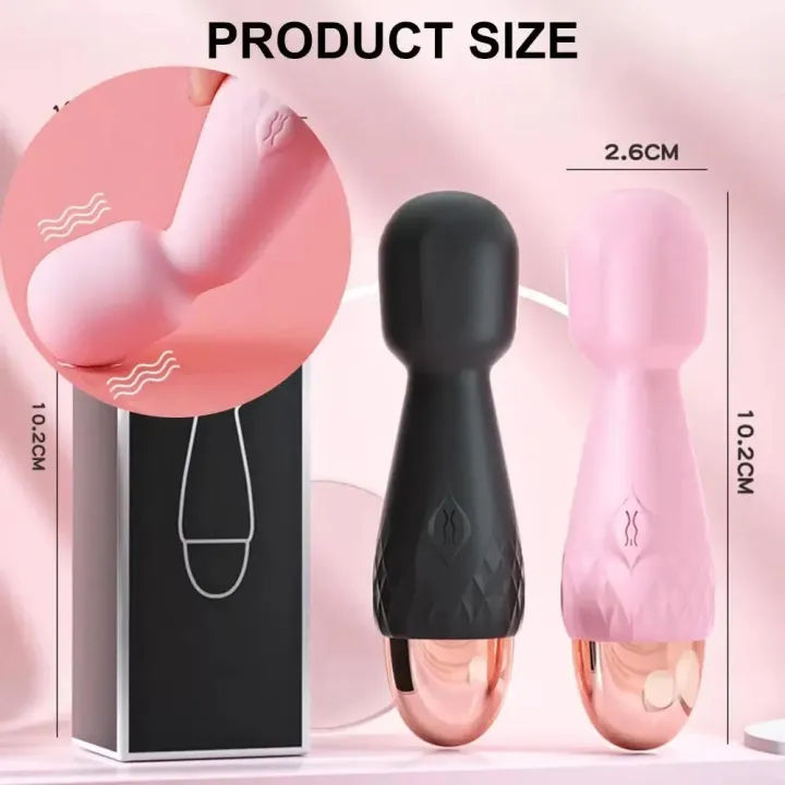 Lilo Pink Mini Female Vibrator Wand Paralono 003