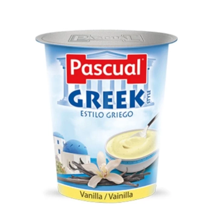 Pascual Greek Vanilla Yogurt from Spain | HALAL 125g