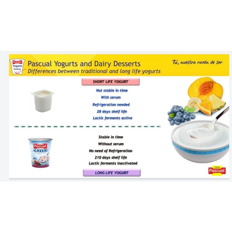 Pascual Greek Vanilla Yogurt from Spain | HALAL 125g