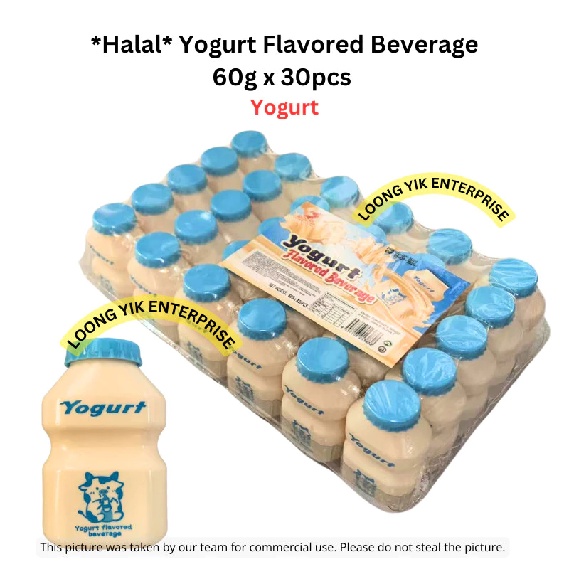 Yogurt Flavored Beverage 60g x 30pcs (Yogurt, Laici Milk, Strawberry Milk, Grape Milk, Mango)