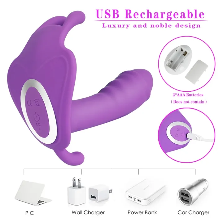 Women's Dildo Butterfly Vibrator Sex Toys for Women Remote Control Bluetooth Sexy Dildo Female Vibrators for Women Couples