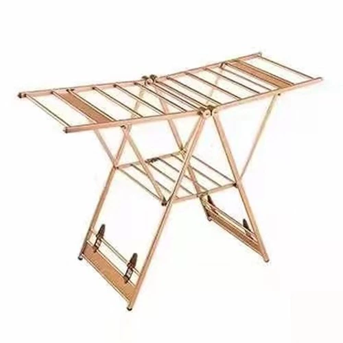 B & XL Model:LDA011 Butterfly Free Standing Foldable Aluminium Clothes Hanger/Rack Balcony Clothes Hanger/Rak Baju