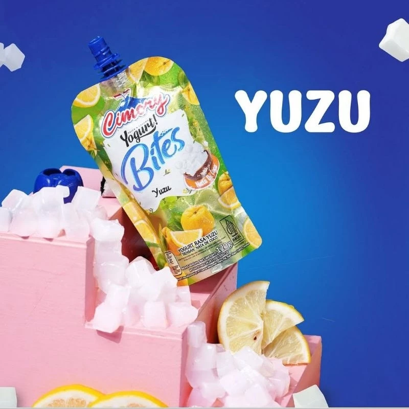 Cimory yogurt BITES WITH NATA DECOCO