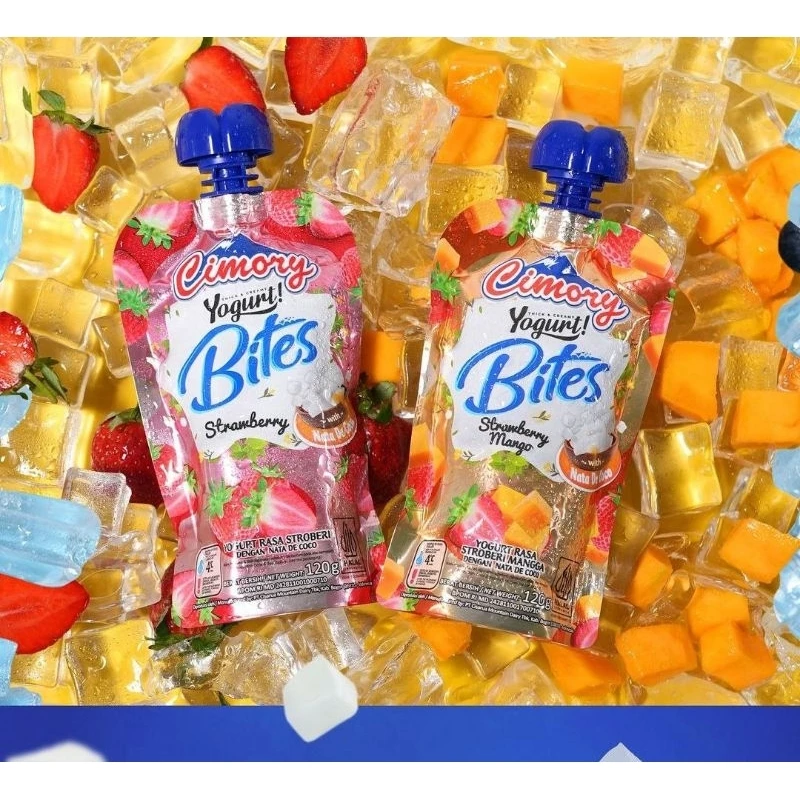 Cimory yogurt BITES WITH NATA DECOCO