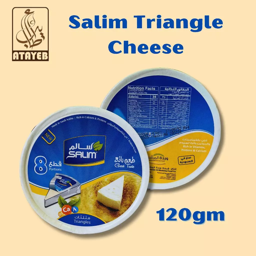 Salim Cheese Triangle/Cheese Slices/Keju Salim/120gm