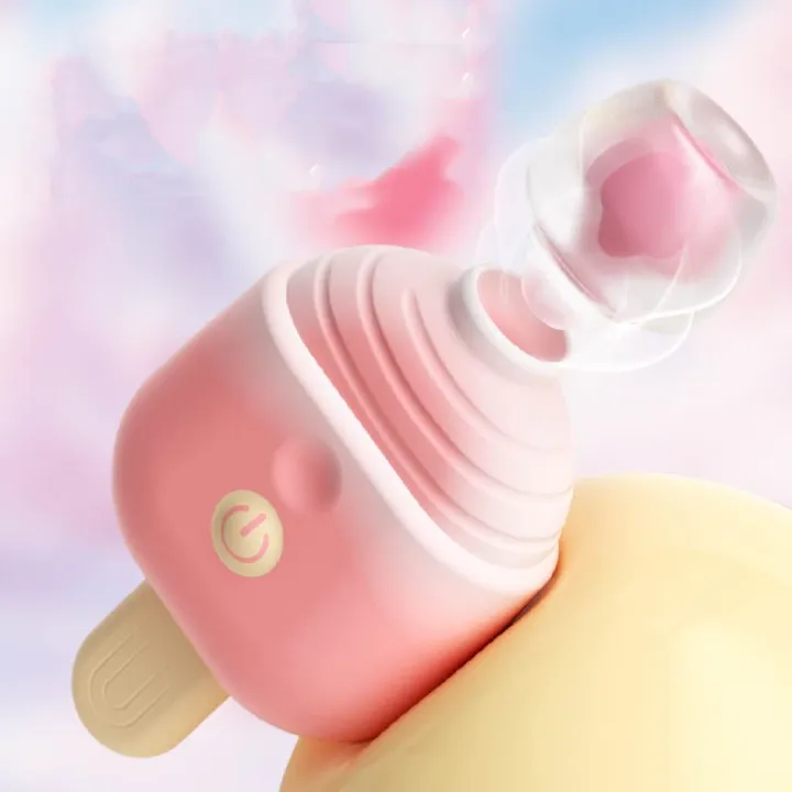 Ice Cream Clitoral Suction Vibrator Sextoy For Women Female Masturbation Adult toys