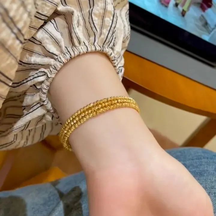 Pit's 2023 New Design Multilayer Irregular Beads Open Bangles&bracelets for Women Fashion Brand Jewelry Delicate Bangles