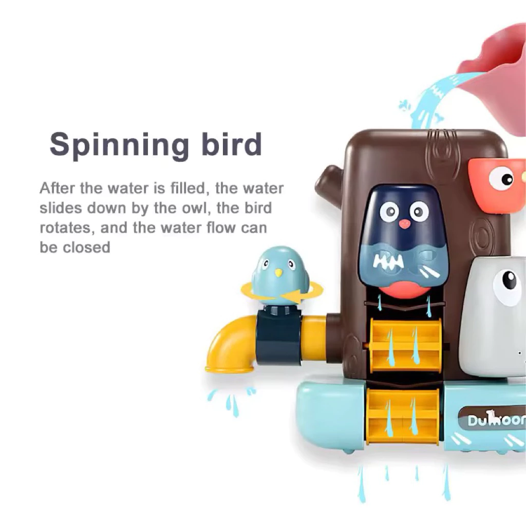 Baby Bathing Toy Bath Toys Pipeline Water Spray Shower Game Toy for Children Swimming Bathroom