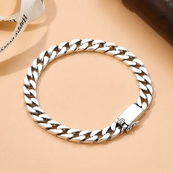 WGK High quality fashion personality chain Metal bracelet for men women trend classic banquet jewelry
