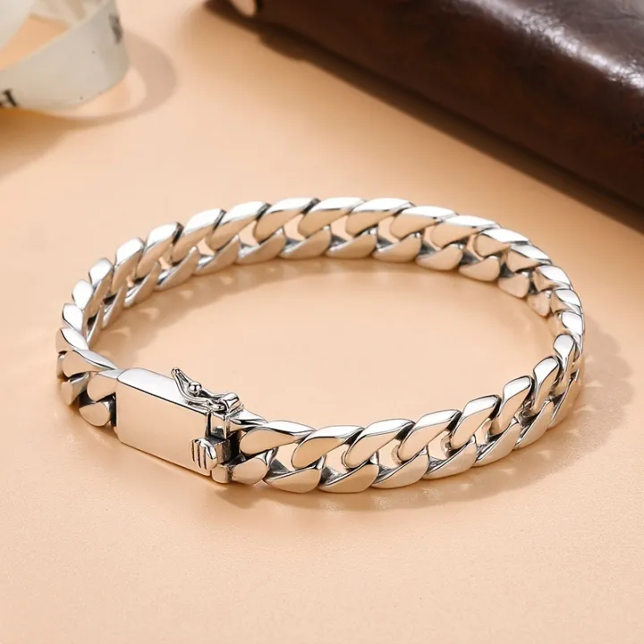 WGK High quality fashion personality chain Metal bracelet for men women trend classic banquet jewelry