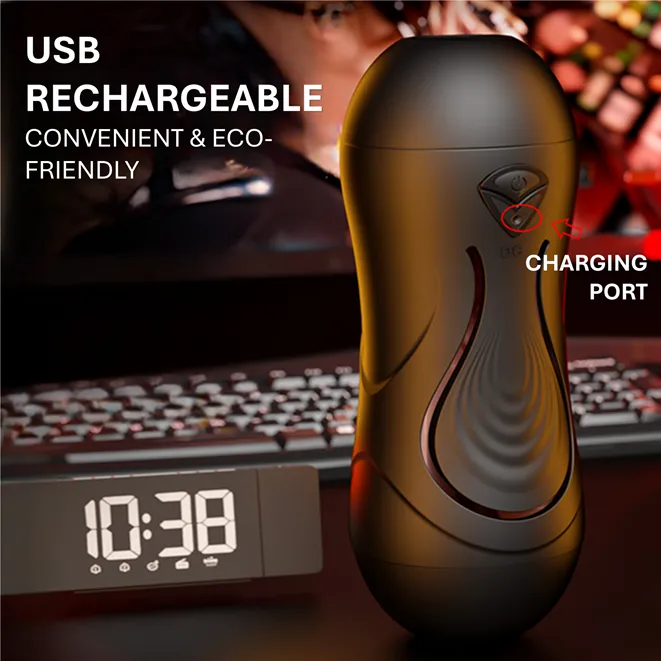 (App Control) Dual Motor Dual Hole Masturbate Cup Masturbator 10 Speed Strong Vibration With Adjustable Tightness Sex Toy For Men