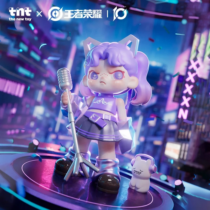 【Launch Local Time 08:00 PM, Sept 24h】TNTSPACE x HONOR OF KINGS [Canyon Fantasy] Series Figures Blind Box Birthday Gifts Action