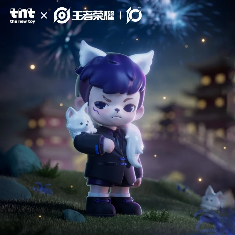 【Launch Local Time 08:00 PM, Sept 24h】TNTSPACE x HONOR OF KINGS [Canyon Fantasy] Series Figures Blind Box Birthday Gifts Action