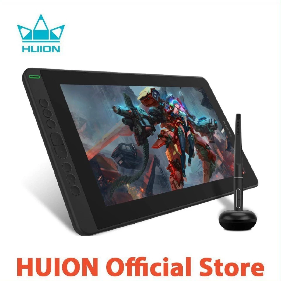 HUION KAMVAS 13 Drawing Tablet Graphic Pen Display Tilt Function Battery-Free Stylus 8192 Pen Pressure 13.3inch
