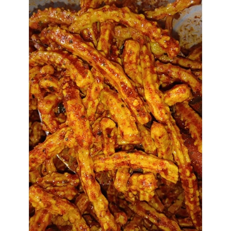 Dry Seblak Crackers, Spicy Seblak Crackers (Concrete Root) with Lime Leaves 1kg