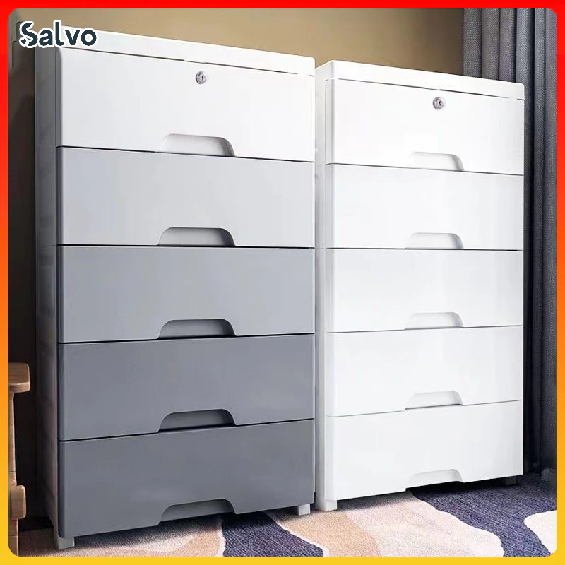 Drawer Storage Cabinet Plastic Storage Cabinet Drawer Cabinet Wardrobe With Lock almari baju Clothes Cabinet
