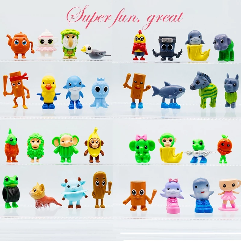 2025 New Italian Brainrot Toy Figures Animals Tralalero Tralala Figure Bombardiro Crocodilo for Brain Rot Cake Toppers Birthday Gifts