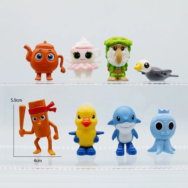 2025 New Italian Brainrot Toy Figures Animals Tralalero Tralala Figure Bombardiro Crocodilo for Brain Rot Cake Toppers Birthday Gifts