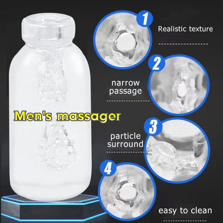 2025 New transparent masturbator toy Simulated texture sex toys for men adult按摩自慰器 massage mesin alat urutan badan men Care Massager tool Couple dating tools condom Lubricant vibration