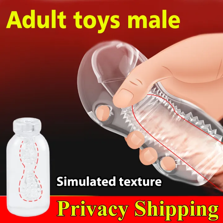 2025 New transparent masturbator toy Simulated texture sex toys for men adult按摩自慰器 massage mesin alat urutan badan men Care Massager tool Couple dating tools condom Lubricant vibration