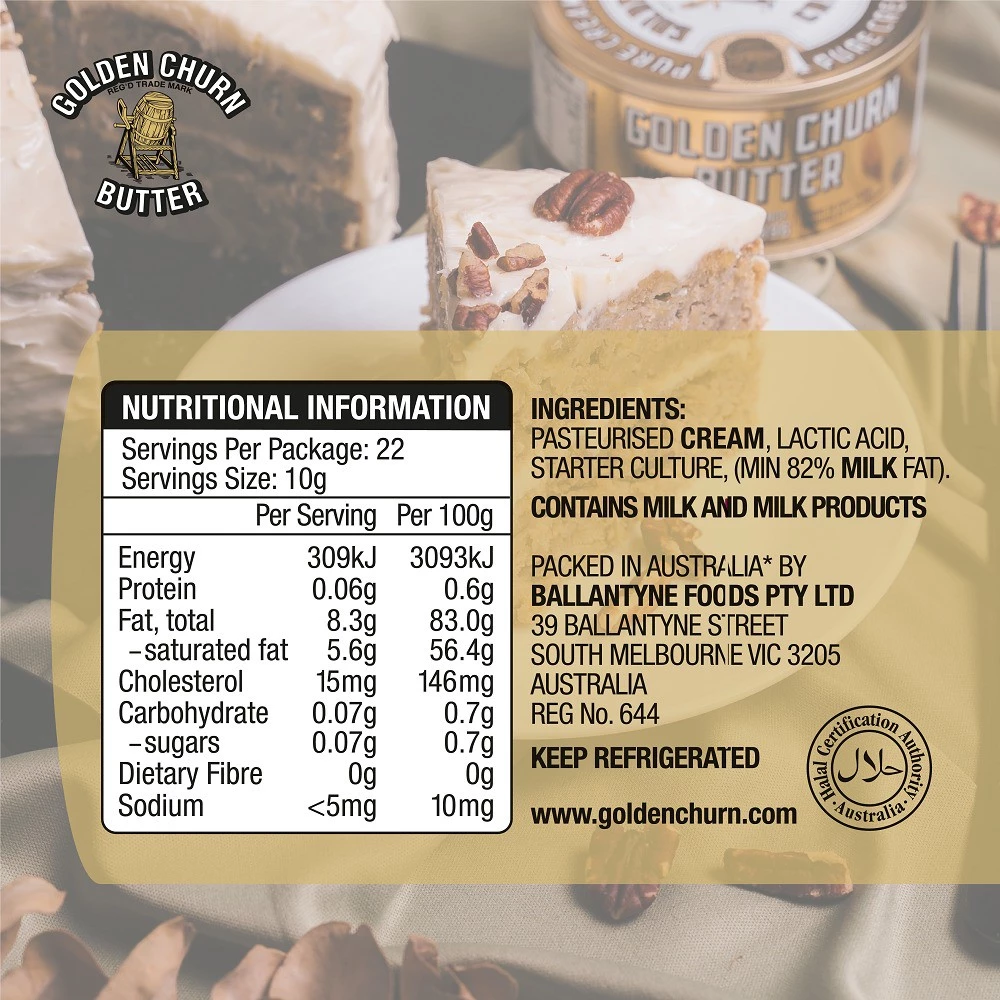 Golden Churn Canned Butter 12oz X2