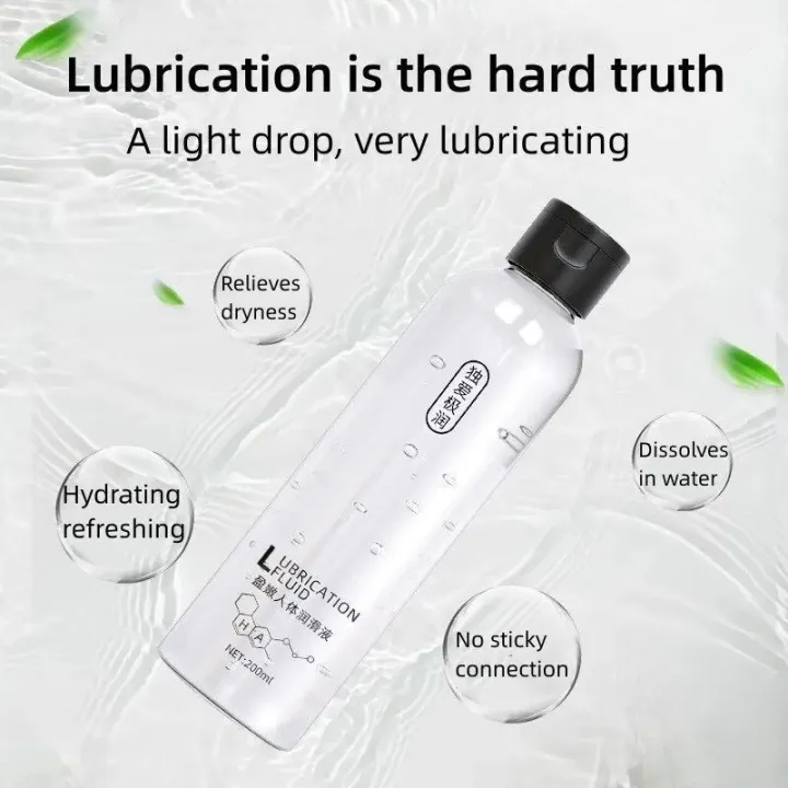 LOVE4U DUAI Lubricant 200ml Water Based Lubricant Sex Gel Personal Massage Oil Smooth Lube Pelincir Seks Sexual Gel-Duai