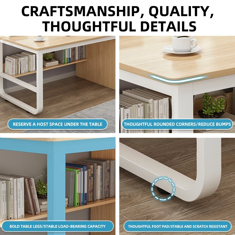 Computer Table With Drawer Meja Komputer Meja Belajar Meja office Multifunction Home Office Writing Study Desk Meja