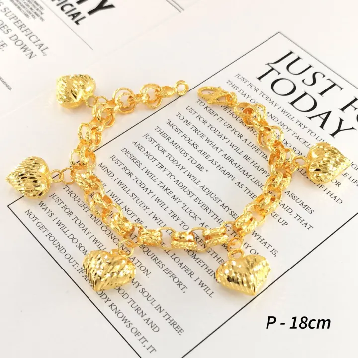 Emas GoldLian - Gelang Tangan Pulut Dakap( GTB328)(GTB329)(GTB330)