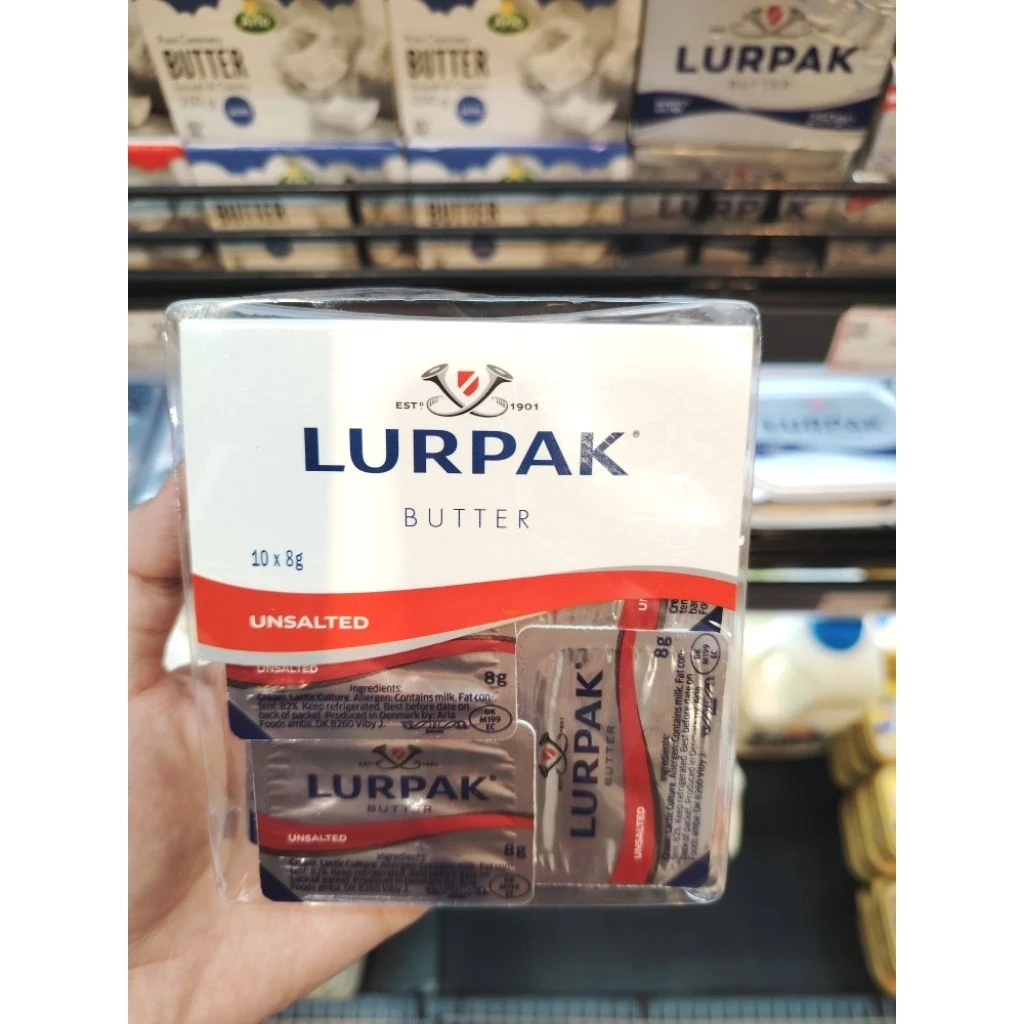 LURPAK BUTTER UNSALTED 8G× 10 PACK