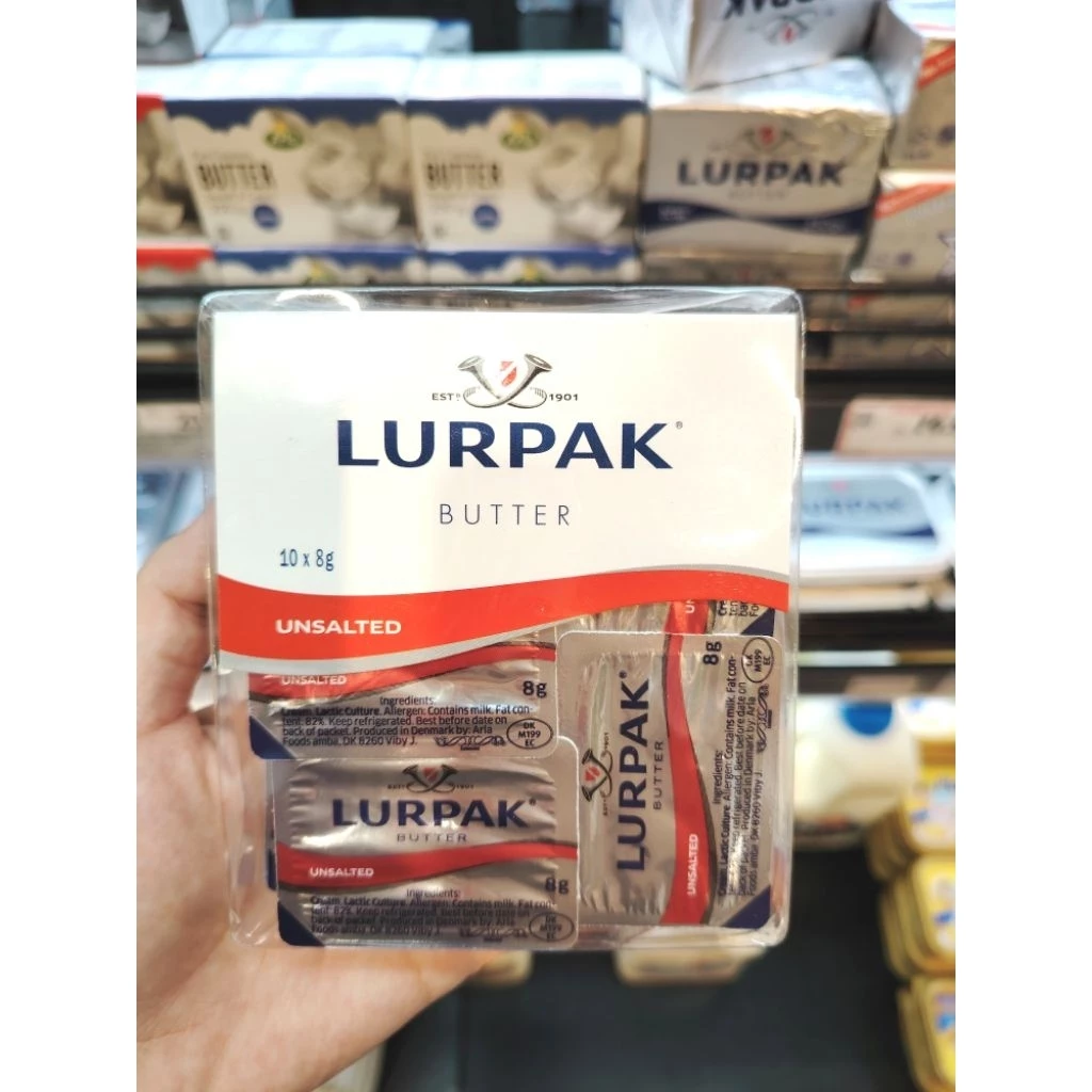 LURPAK BUTTER UNSALTED 8G× 10 PACK